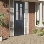 Pellicola Finestra Smerigliata Motivo Arcobaleno 3D 60x1000 PVC