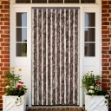 Zanzariera Beige e Marrone Chiaro 56x200cm Ciniglia