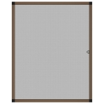Zanzariera per Finestre Marrone 100x120 cm