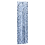 Zanzariera Blu e Bianco 56x200 cm Ciniglia