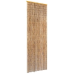 Tenda Antimosche per Porte in Bambù 56x185 cm