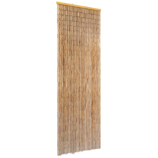 Tenda Antimosche per Porte in Bambù 56x185 cm