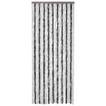 Zanzariera Grigio e Bianco 120x220 cm Ciniglia