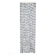 Travellife Zanzariera da Porta Chenille Stripe 185x56 cm Grigia e Blu