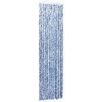 Zanzariera Blu e Bianco 120x220 cm Ciniglia