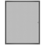 Zanzariera per Finestre Antracite 80x100 cm