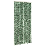 Zanzariera Verde e Bianco 100x220 cm Ciniglia