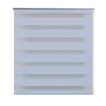 Tenda Oscurante a Rullo Zebra 50 x 100 cm Bianca