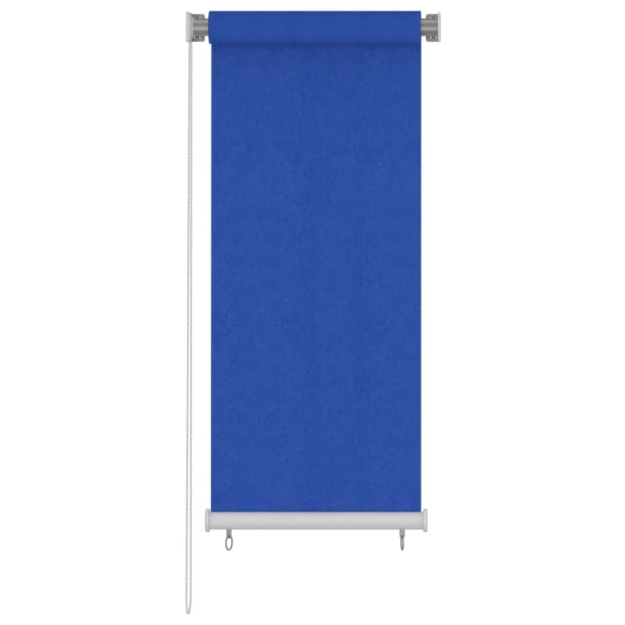 Tenda a Rullo per Esterni 60x140 cm Blu HDPE