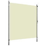 Tenda a Rullo per Esterni 200x270 cm Crema