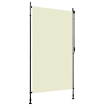 Tenda a Rullo per Esterni 120x270 cm Crema