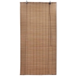 Tende a Rullo in Bambù 2pz 80x160cm Marroni