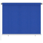 Tenda a Rullo per Esterni 180x140 cm Blu HDPE