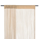 2 Pz Tende a Fili 140x250 cm Beige