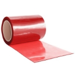 Tenda per Porte Rossa 300 mm x 2,6 mm 10 m in PVC