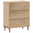 Credenza 60x33x75 cm in Legno Massello di Mango