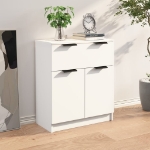 Credenza Bianca 60x30x70 cm in Legno Multistrato