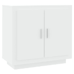 Credenza Bianco 80x40x75 cm in Legno Compensato