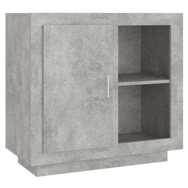 Credenza Grigio Cemento 80x40x75 cm