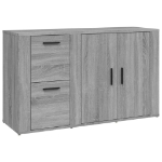 Credenza Grigio Sonoma 100x33x59,5 cm in Legno Multistrato