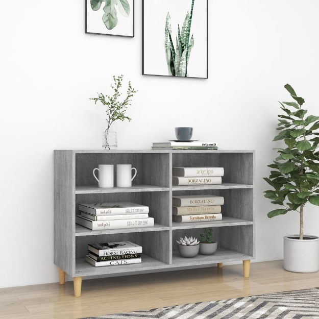 Credenza Grigio Sonoma 103,5x35x70 cm in Truciolato