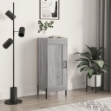 Credenza Grigio Sonoma 34,5x34x90 cm in Legno Multistrato