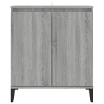 Credenza Grigio Sonoma 60x35x70 cm in Legno Ingegnerizzato