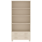 Credenza HAMAR in Legno Massello di Pino Marrone