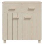 Credenza HAMAR Miele 79x40x80 cm in Legno Massello di Pino