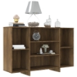 Credenza Marrone Rovere 120x30x75 cm in Truciolato