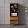 Credenza Rovere Fumo 40x36x110 cm in Legno Multistrato