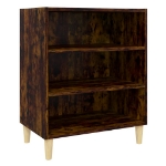 Credenza Rovere Fumo 57x35x70 cm in Truciolato