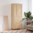 Credenza Rovere Sonoma 69,5x34x180 cm in Legno Multistrato