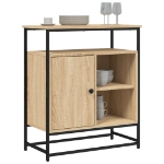 Credenza Rovere Sonoma 69x35x80 cm in Legno Multistrato