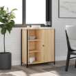 Credenza Rovere Sonoma 70x30x80 cm in Legno Multistrato