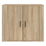 Credenza Rovere Sonoma 80x33x70 cm in Legno Multistrato