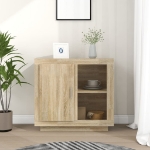 Credenza Rovere Sonoma 80x40x75 cm