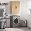 Mobile a Parete Rovere Sonoma 69,5x34x90 cm Legno Multistrato