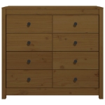 Armadietto Miele 100x40x90 cm in Legno Massello di Pino