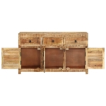 Credenza 110x30x65 cm in Legno Massello di Mango