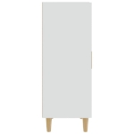 Credenza Bianca 70x34x90 cm in Legno Multistrato