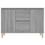 Credenza Grigio Sonoma 103,5x35x70 cm in Legno Ingegnerizzato