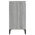 Credenza Grigio Sonoma 60x35x70 cm in Legno Ingegnerizzato