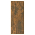 Credenza Rovere Fumo 105x30x75 cm in Legno Multistrato