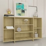 Credenza Rovere Sonoma 120x30x75 cm in Truciolato