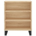 Credenza Rovere Sonoma 57x35x70 cm in Legno Multistrato