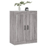 Mobile a Parete Grigio Sonoma 69,5x34x90 cm Legno Multistrato