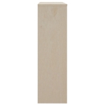 Piano Credenza HAMAR Miele 90x35x100 cm Legno Massello di Pino