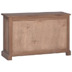 Credenza 90x30x58 cm in Legno Massello di Teak