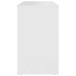 Credenza Bianca 60x30x50 cm in Legno Multistrato